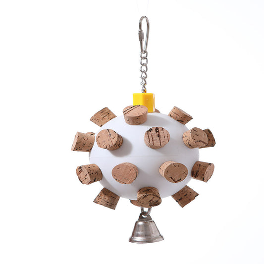 Wiffle Ball with Balsa Cork